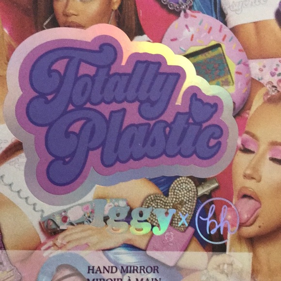 💜🆕BH Cosmetics x Iggy Azalea 99% Devil Sparkly Purple Hand Mirror BNIP!SO😈✨ - Picture 9 of 9